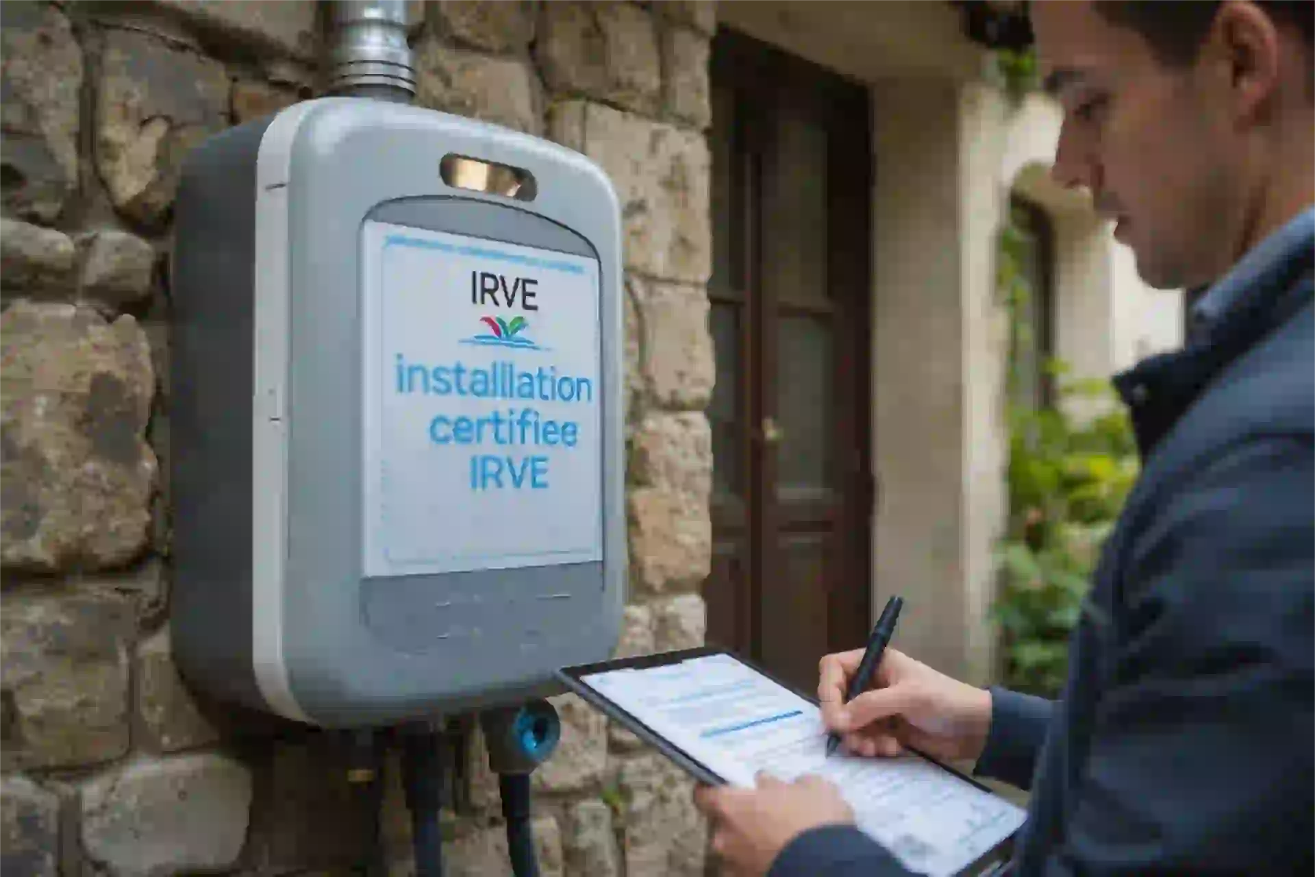 Installation borne de recharge à Beaucamps-le-Vieux
